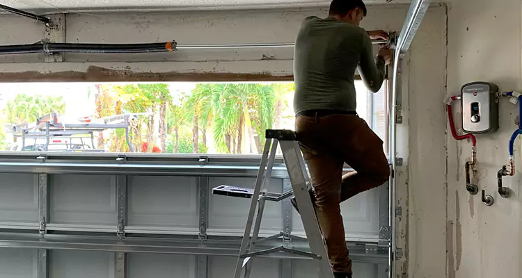 Garage Door Tension Spring Replacement in Hunters Creek, FL