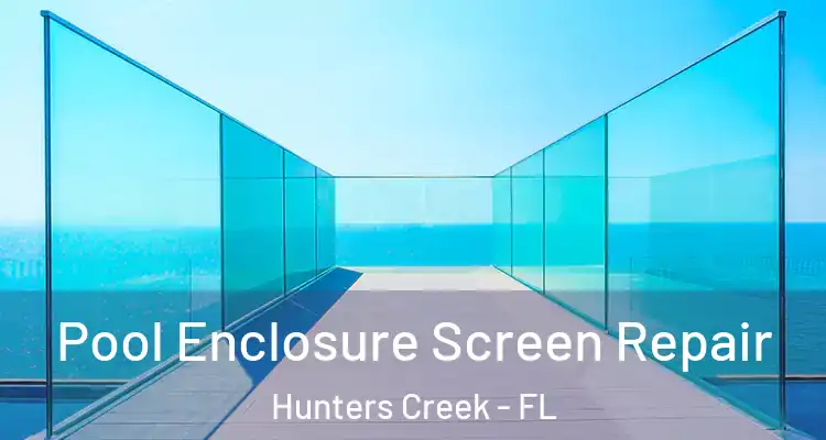  Pool Enclosure Screen Repair Hunters Creek - FL