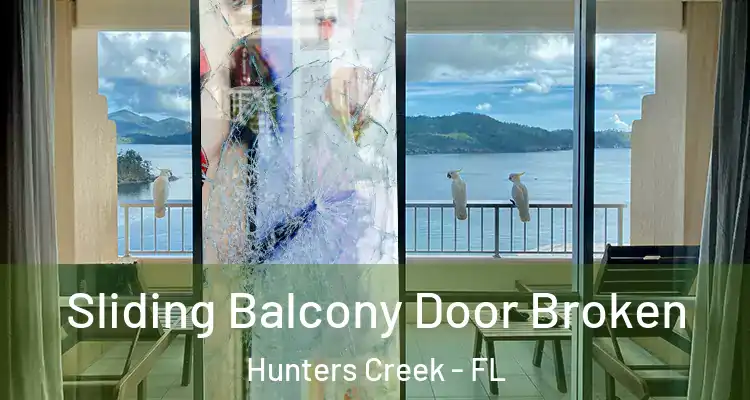  Sliding Balcony Door Broken Hunters Creek - FL